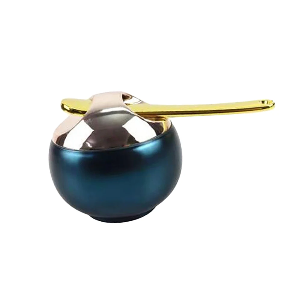 8 мл синий пустая круглая Банка DIY чехол для хранения бальзама губ герметичный