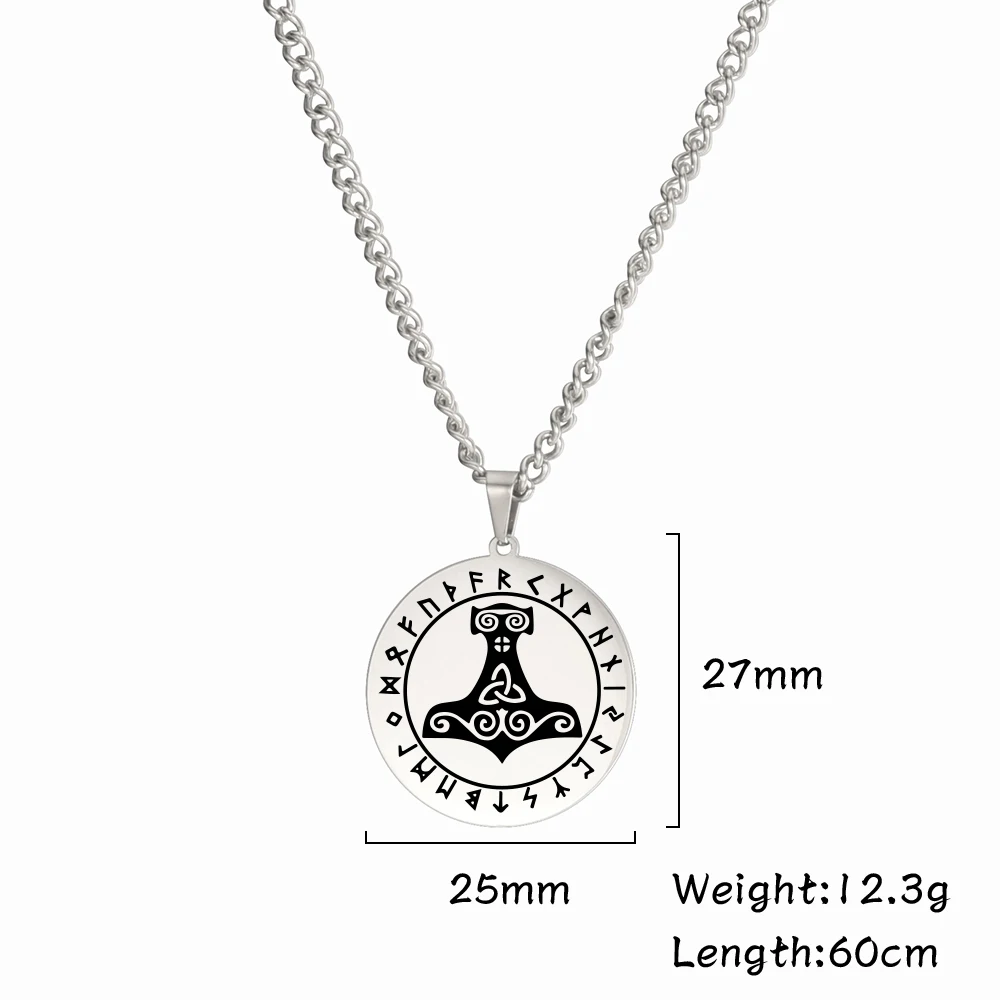 амулеты и талисманы Викинг норвежский Одина мьельнир узел для привлекательных