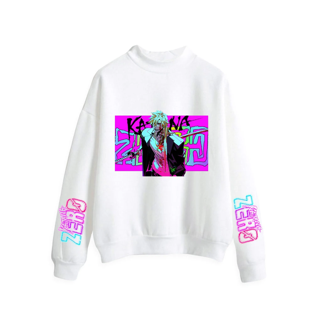 

Katana ZERO Fashion Print Turtleneck Sweatshirts Women/Men Long Sleeve Sweatshirts Hot Sale Casual Streetwear Clothes
