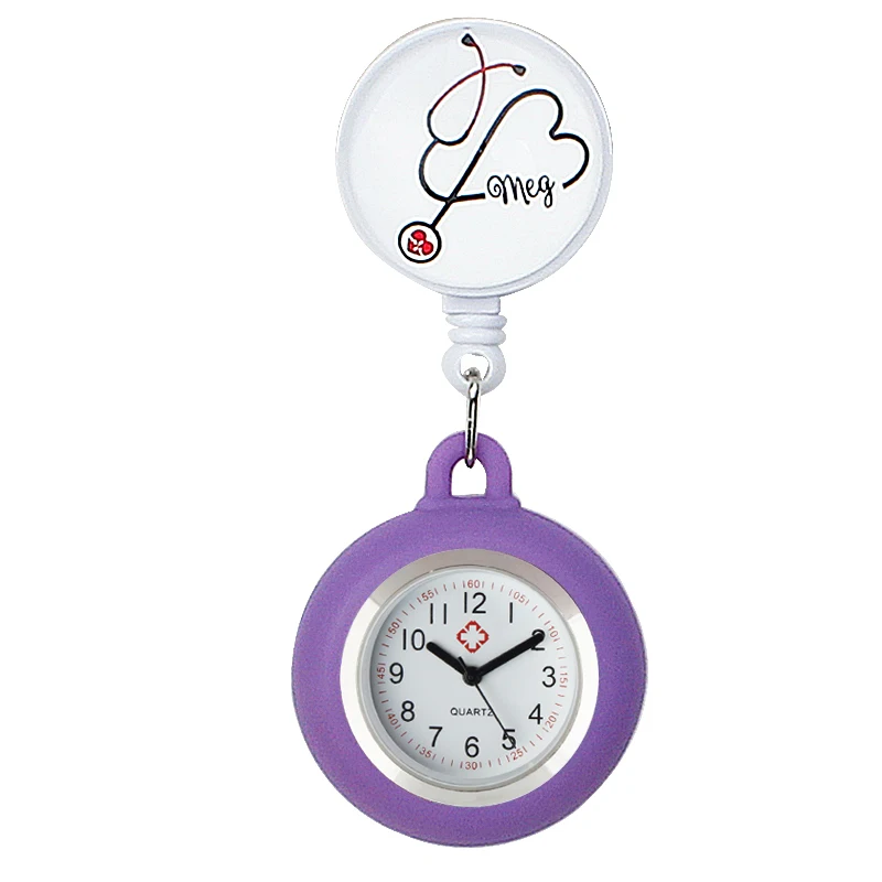 Карманные часы для медсестер с стетоскопом стационарные высококачественные