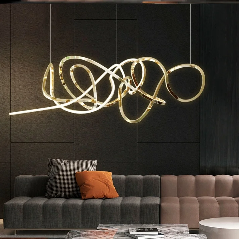 저렴한 북유럽 포스트 모던 행잉 램프 펜던트 램프, 참신한 예술 미니멀리스트 거실 다이닝 바 LED 샹들리에 구매 북유럽 포스트 모던 행잉 램프 펜던트 램프, 참신한 예술 미니멀리스트 거실 다이닝 바 LED 샹들리에