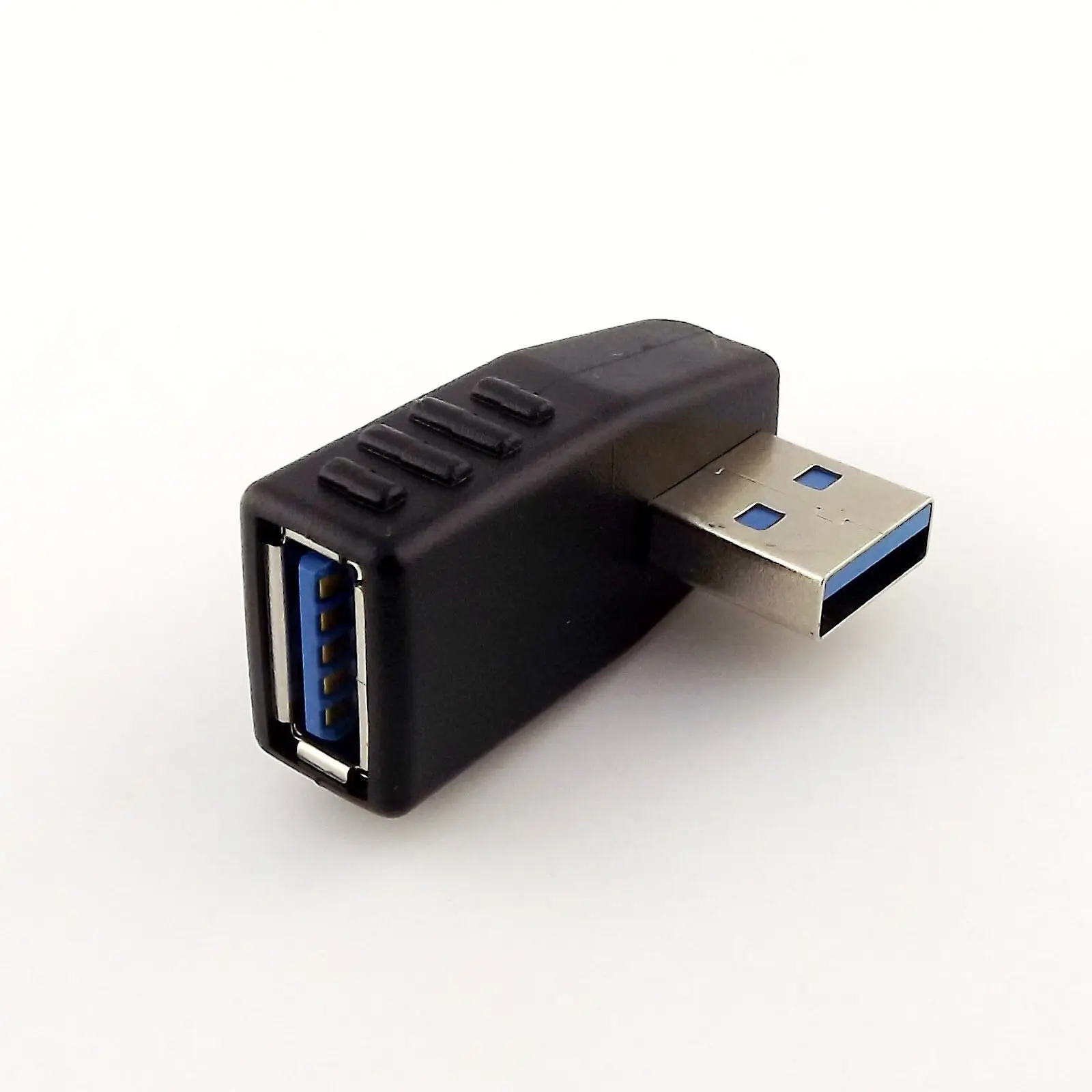 

1 шт. USB 3,0 A Мужской 90 градусов левый угловой к USB Женский расширительный преобразователь адаптер