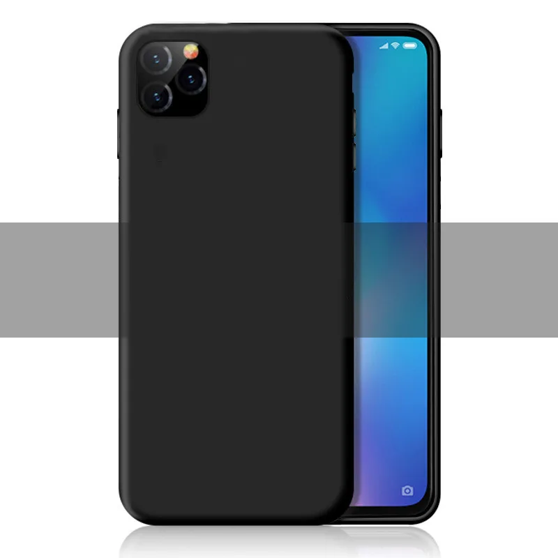 Phone Case For iPhone 11 Pro iphone 7 8 Plus 6 6S Silicone Liquid Original Cover XS Max XR X Cases | Мобильные телефоны и