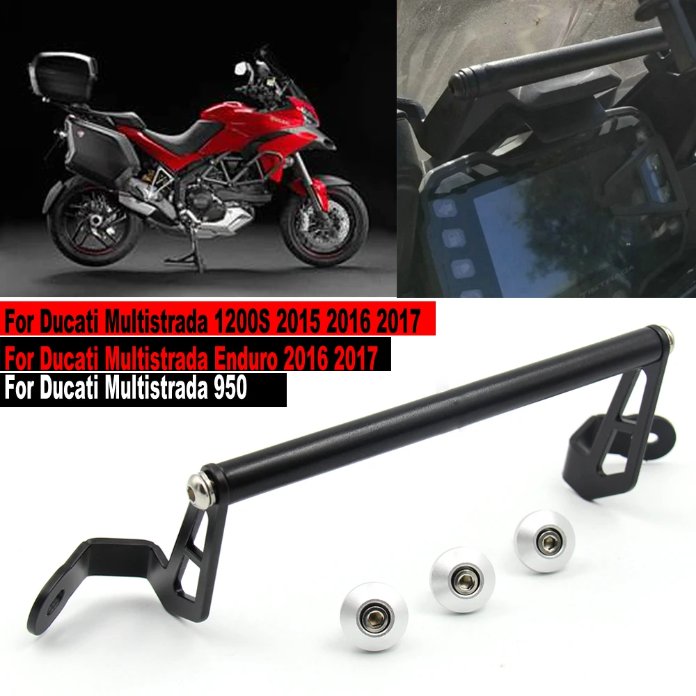 Монтажный кронштейн MTImport для GPS навигатора смартфона Ducati Multistrada 950 1200S 1200 Enduro 2015
