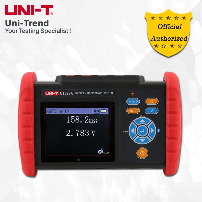 

UNI-T UT677A интеллектуальное хранение свинца/тестер внутреннего сопротивления литиевой батареи/внутреннее сопротивление/Напряжение/температ...