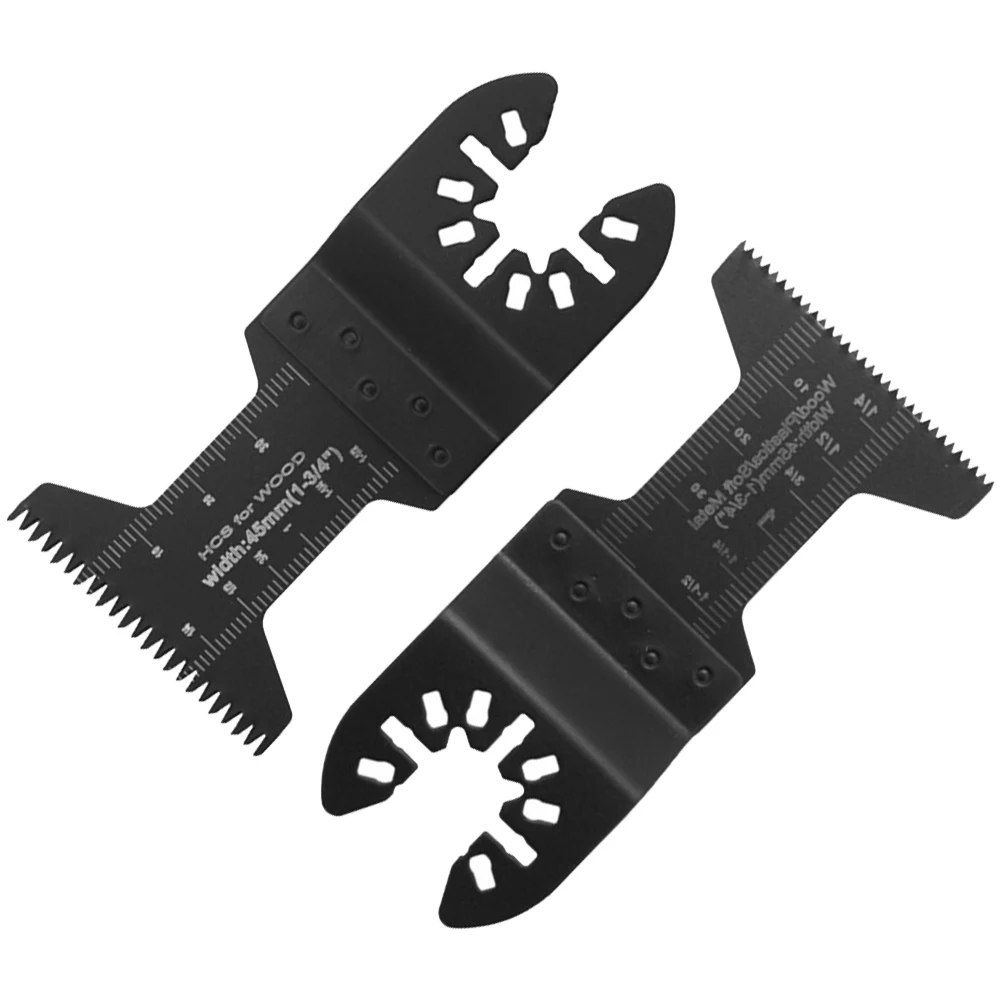 

2PCS Durable Oscillating Multi Tool 45mm Teeth Hole Steel Saw Blades DIY Tools