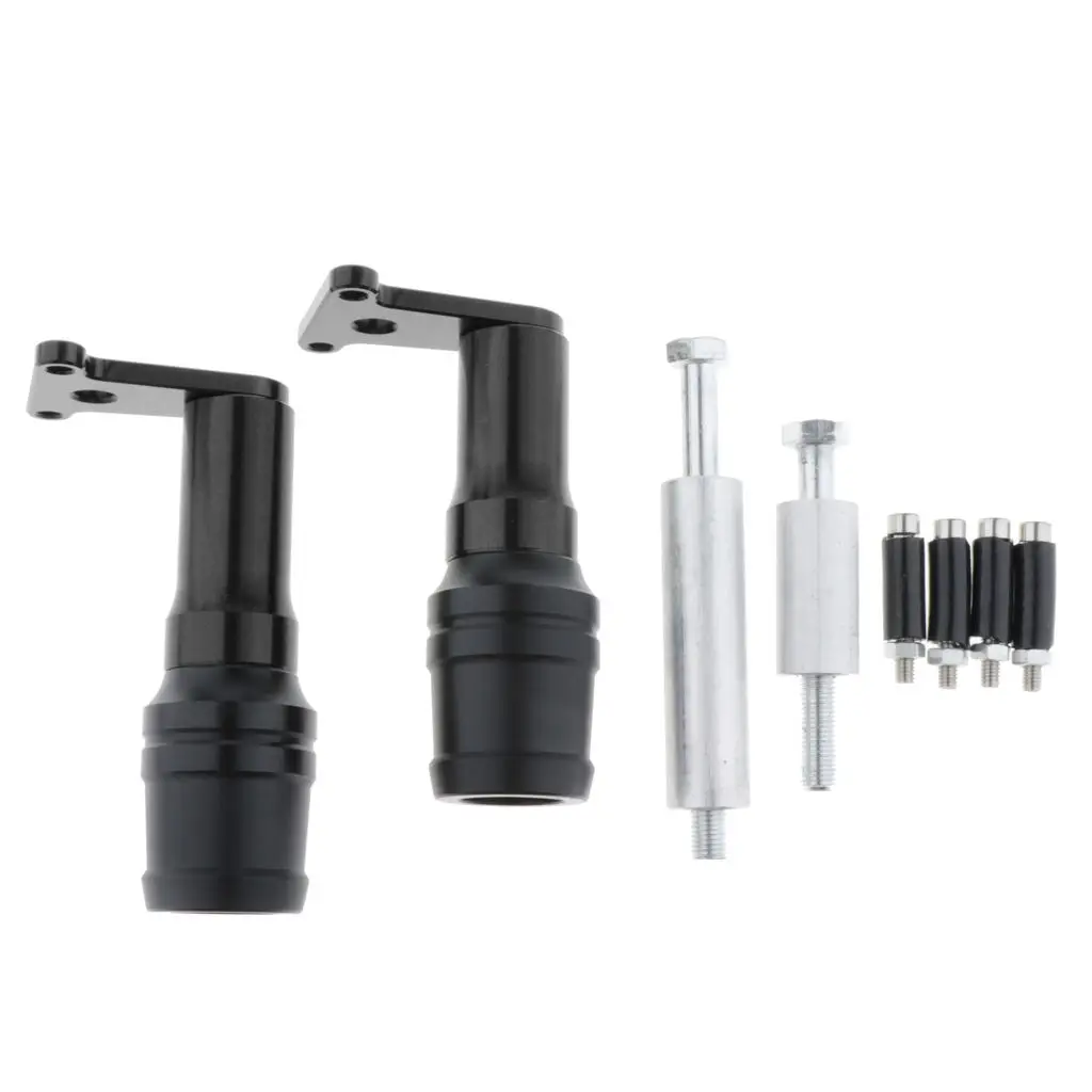 

ЧПУ рамка ползунок аварийный коврик падающие протекторы для мотоцикла KAWASAKI черный