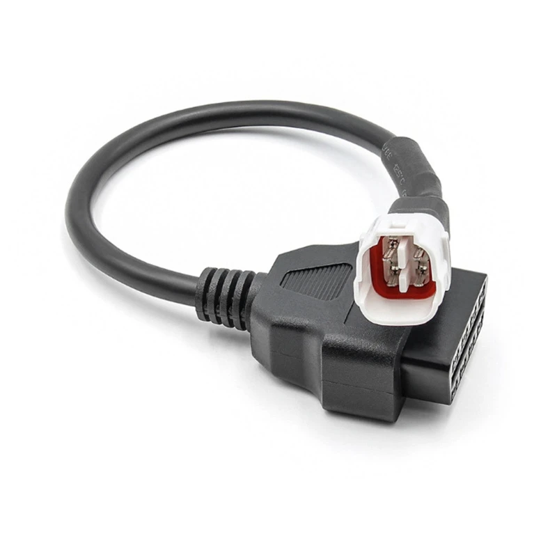 

Car Diagnostic Tool Adapter Extension Cable Connector 4 PIN to OBD2 USB Interface Fit for Yamaha- Motorcycle Programing