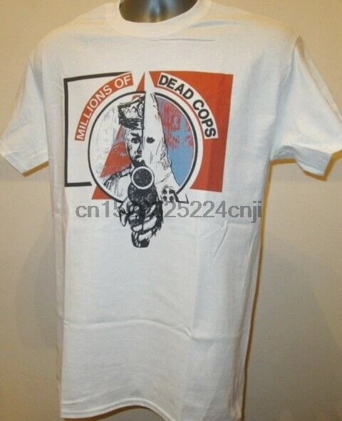 MDC миллионы мертвых копов футболка музыка Хардкор Панк мэдбол мертвецы Кеннет S143