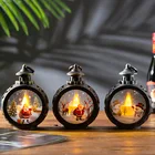 Рождественский Декор для дома, Санта-Клаус, снеговик, мини-фонарь, светильник, Рождественская елка, украшение, рождественские подарки, Рождество 2021, новый год 2022