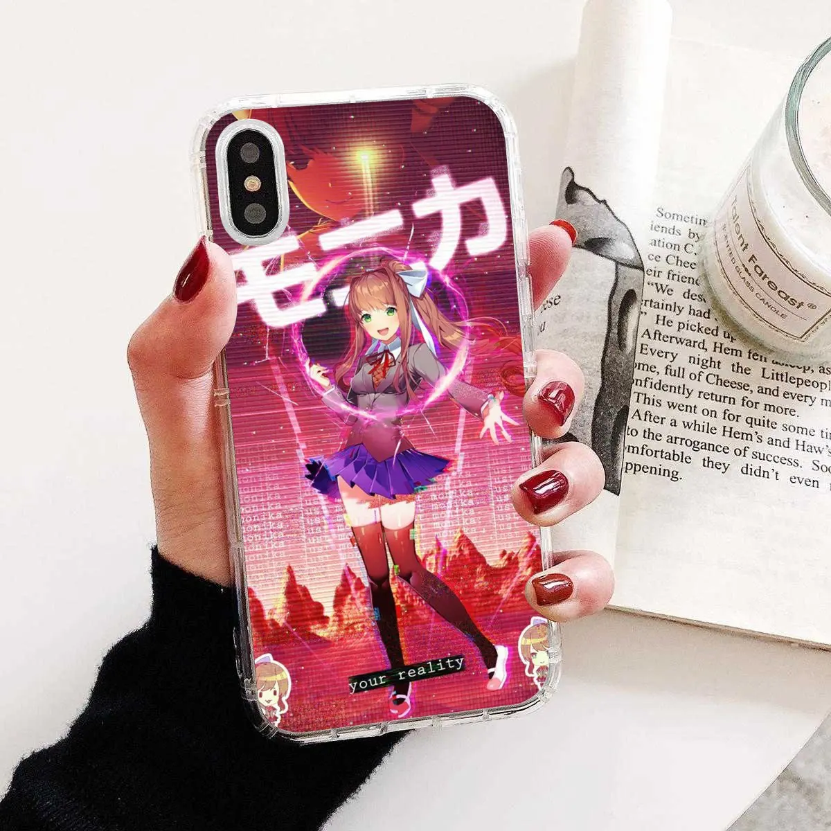 Для ZTE лезвие A520 A512 A452 A602 A5 2019 V6 V7 V8 V9 V10 Lite Вятский Doki клуб любителей аниме коллаж