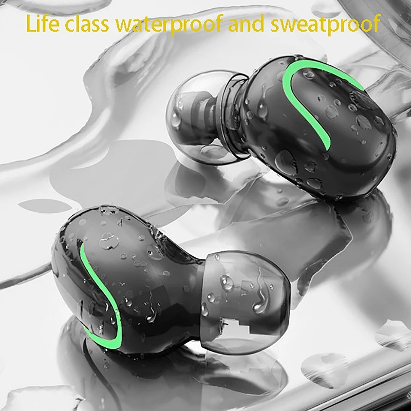 Bluetooth 5 0 TWS беспроводные наушники Hifi стерео спортивные со светодиодным дисплеем