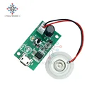 DC 5В Micro USB ультразвуковой генератор тумана, распылитель, модуль увлажнителя, резиновая прокладка