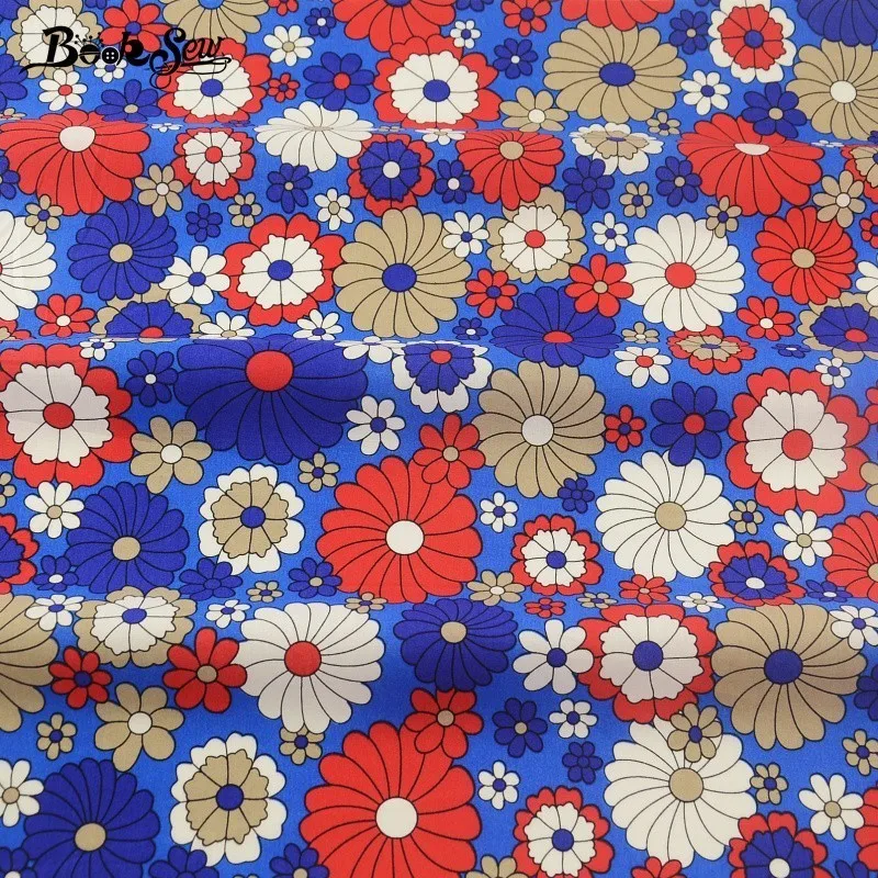 Booksew 100% хлопок поплин ткани 5x50 см для Tildas лоскутное шитье Tecido Сделай Сам Tela Algodon