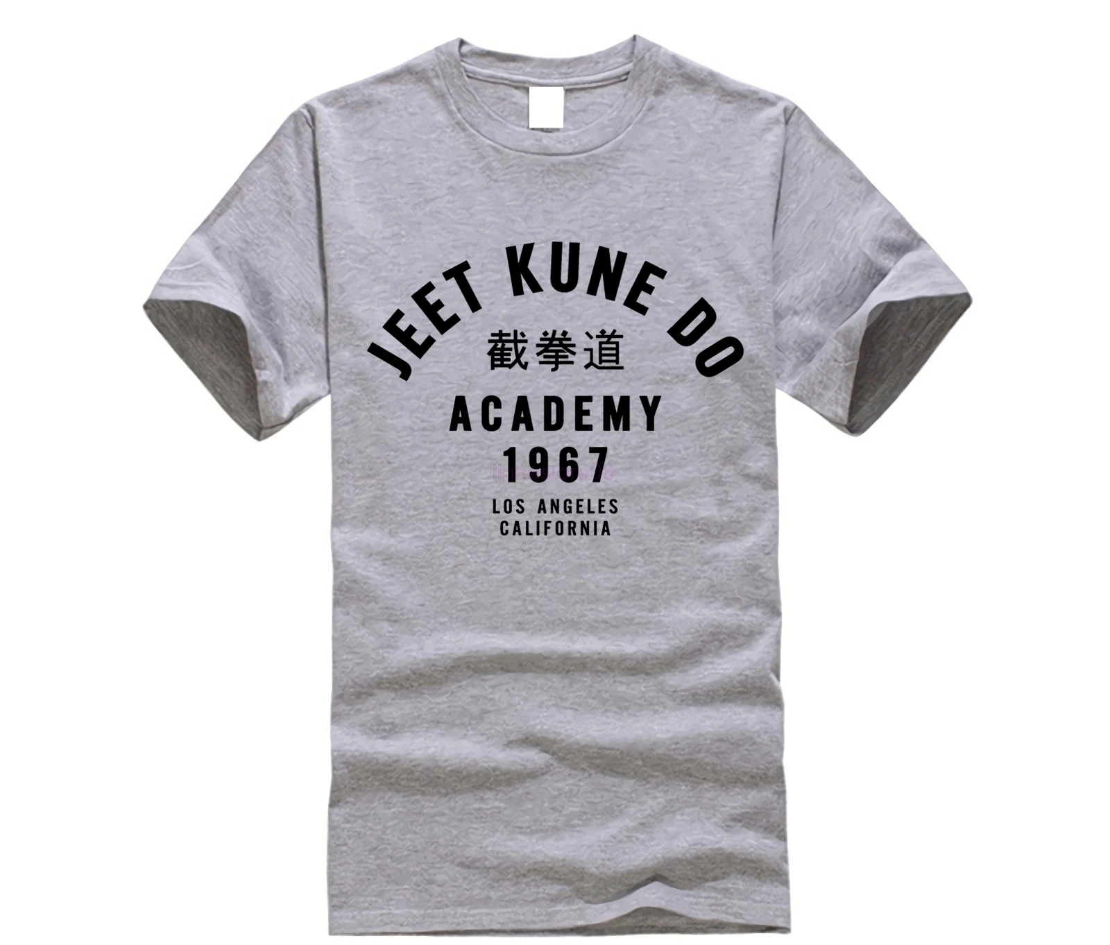Мужская футболка Jeet Kune Do Academy летняя повседневная с круглым вырезом хорошее