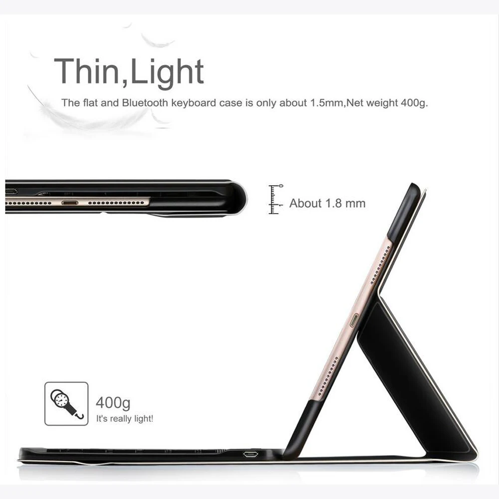 Для iPad Air 3 10 5 2019 5-дюймовый Pro 2017 чехол для клавиатуры Ультратонкий из