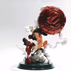 Аниме ONE PIECE Gear second Monkey D. Luffy 20 см ПВХ экшн-Фигурки игрушки настольное украшение модель властителя Luffy модель аниме