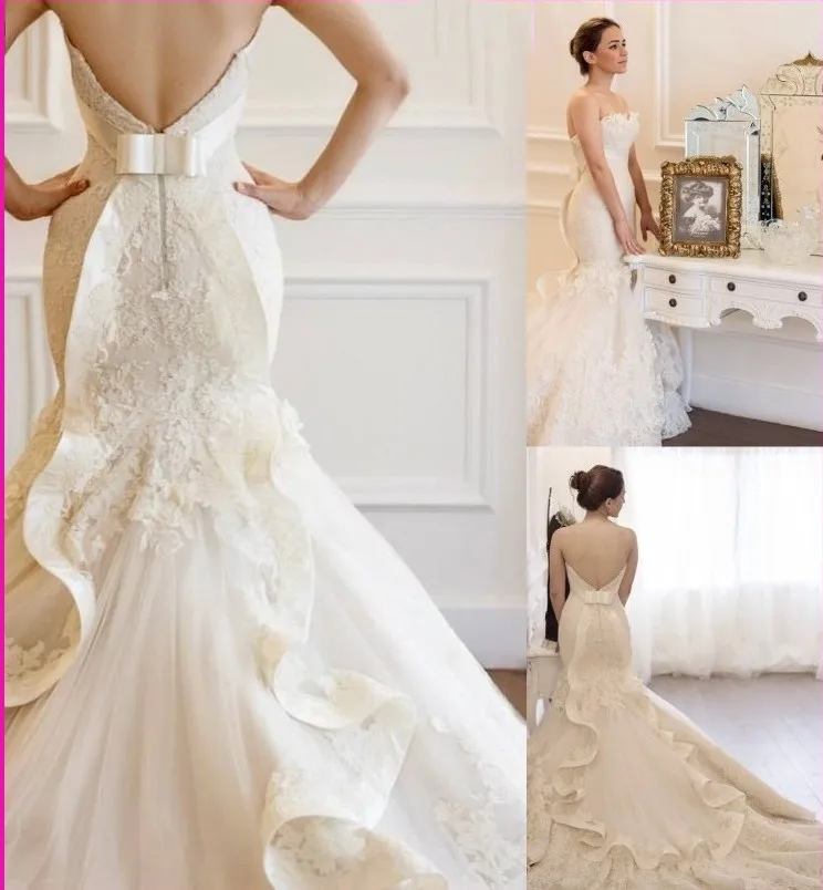 Женское кружевное платье русалка без рукавов с открытыми плечами|Платья для