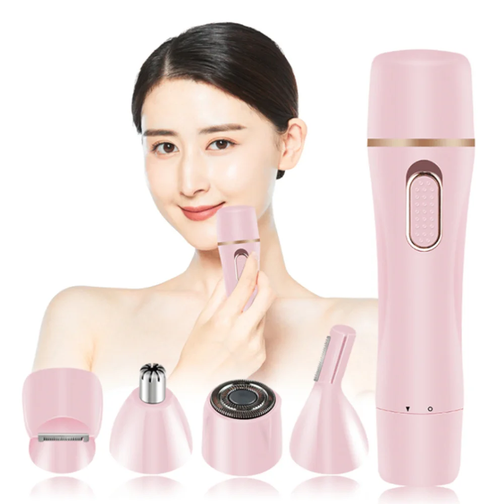 

4-in-1 USB Charging Hair Cutter Multi-function Hair Remover Electric Hair Shaver (Without Lubricating Oil)