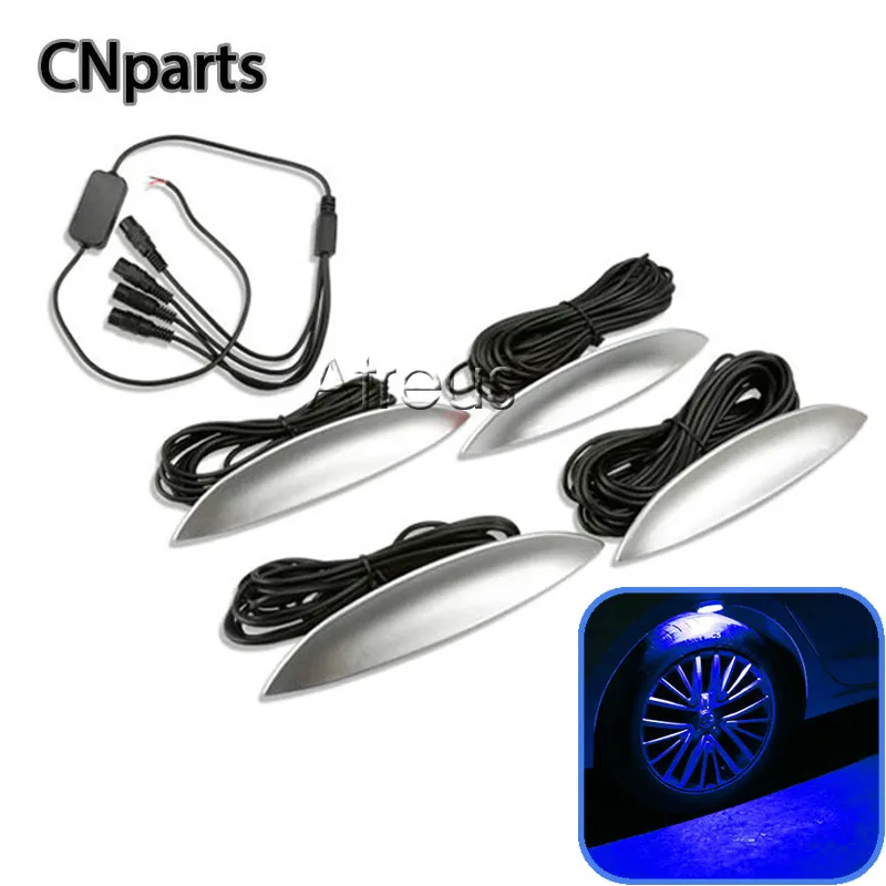 

Новинка, 1 комплект, светодиодный светильник на колесиках для автомобиля, автомобильный Стайлинг, модифицированный светодиодный светильни...