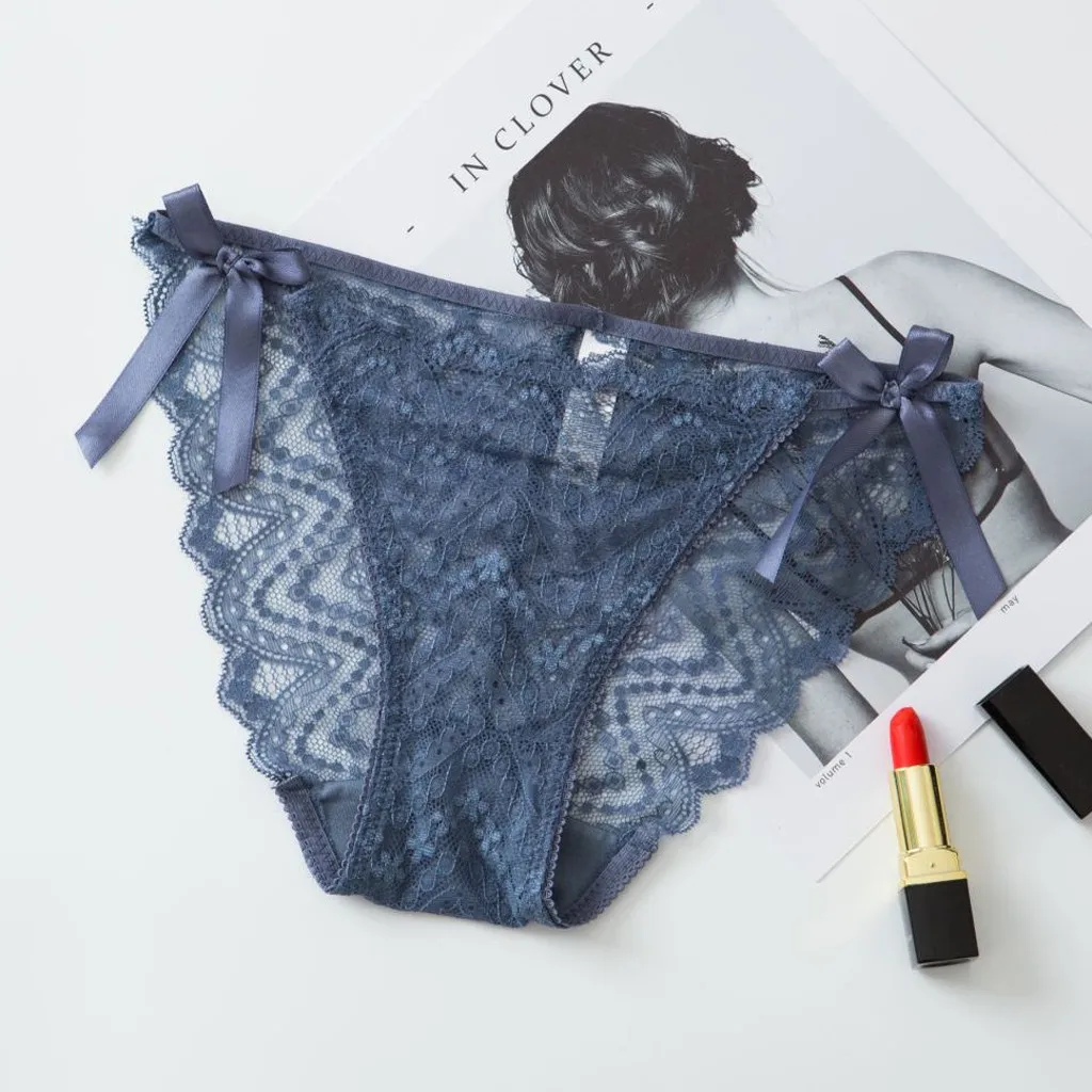 Новинка модное сексуальное кружевное нижнее белье Короткие трусы ночное M-XL