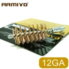 Armiyo 12GA 12 Калибр 18,5 мм Чистящая Щетка для пистолета, бочка для углеродных отходов, очиститель, аксессуары для охоты, нить 516 дюйма-26 т