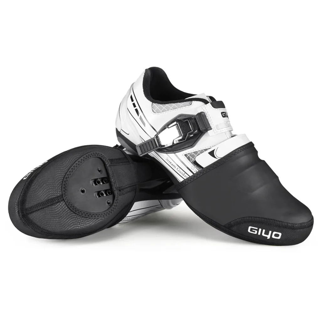 1 Pair Outdoor Cycling Shoes Covers Road Winter Warm Windproof Half Palm Toe Bicycle Protector Waterproof Bike Cover |