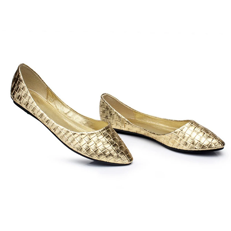 

2021 New Sring Summer Casual Shoes Women Flats Pointed Toe Women's Shoes Moccasins Ballet Flats Flat Shoes Ballerina Loafers
