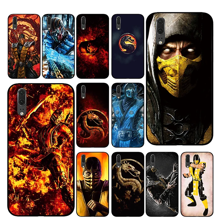 Mortal kombat Чехлы для Huawei Honor V9 V10, 8, 9, 10, 8X 5A 7A 5X Play Lite TPU Защитный чехол
