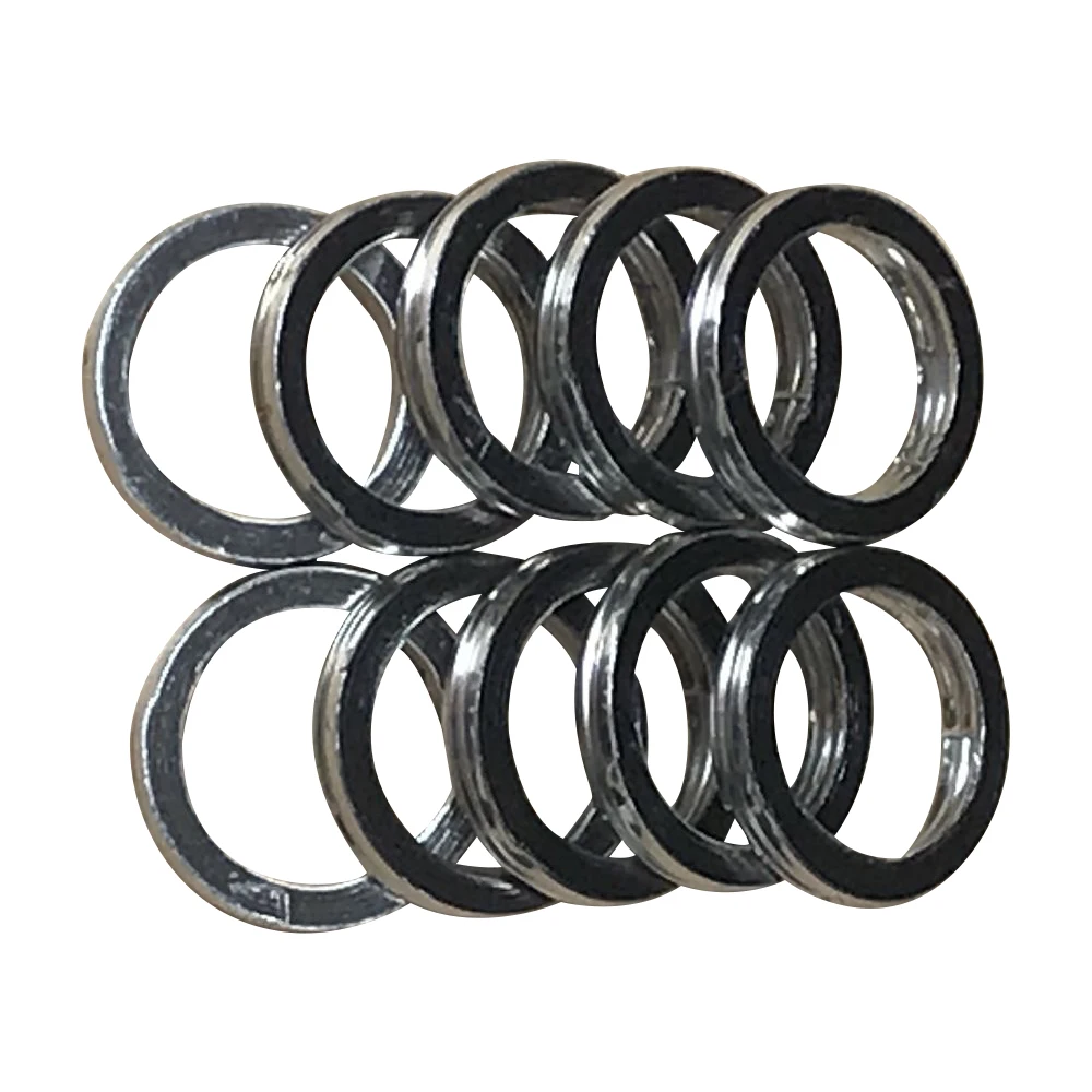 10pcs 55X47X5 exhaust pipe muffler gasket for ATV mower generator motorcycle