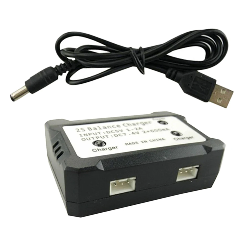 Прочный 2 в 1 USB зарядное устройство 7 4 В 2S для Syma X8 X8C X8G X8HG X8HW X8HC RC Quadcopter детали