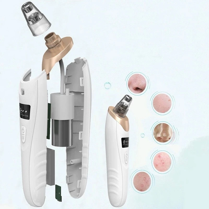 

Blackhead Remover Vacuum Acne Pimple Black Spot Suction Electric Pore Cleaner Skincare Exfoliating Beauty Instrument