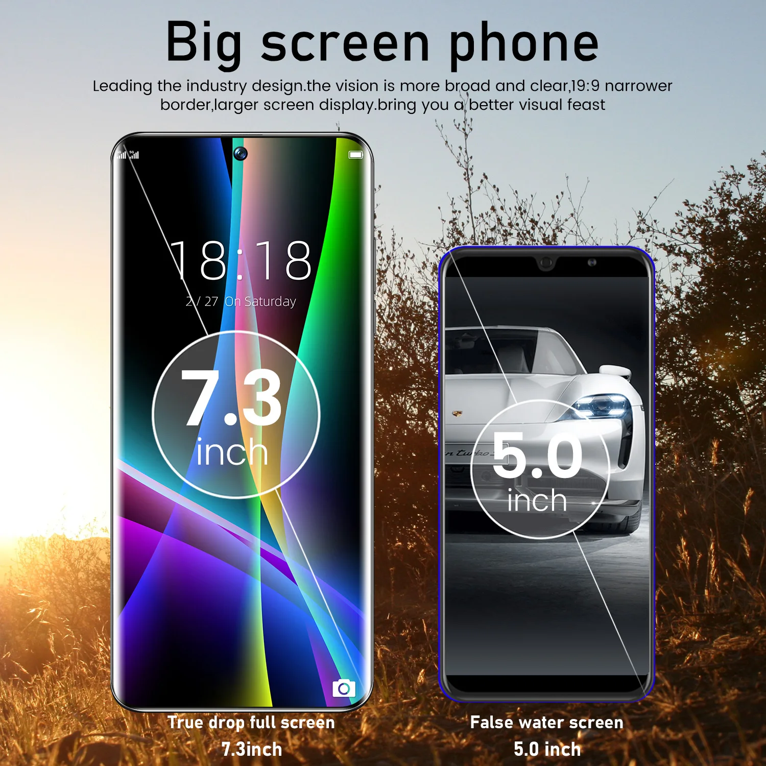 globale version m11 ultra smartphone 7 3inch full display 16gb1t mobile phone 100 original 4glte5g free global shipping