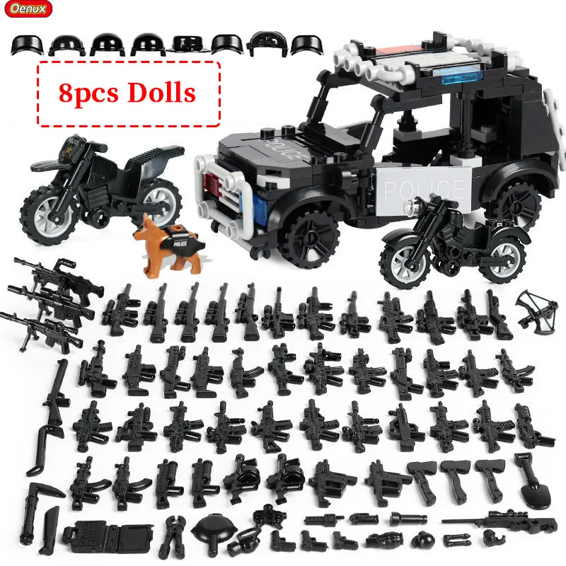 Набор строительных блоков морской пехоты Oenux 6 шт. | Игрушки и хобби