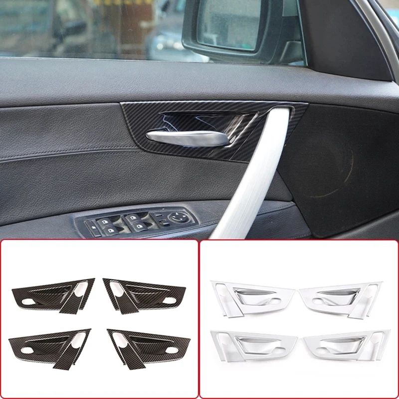 

Car Inner Door Bowl Decoration Cover Protect Trim Sticker for-BMW X3 E83 2003-2010 Interior Accessories