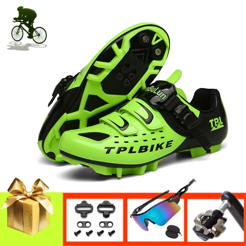 Mountain Bike Sneakers Men Women Cycling Shoes Wear-resistant Sapatilha Ciclismo Add Mtb SPD Pedals Outdoor Racing Biking Shoes