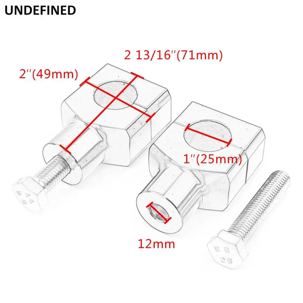 Мотоциклетный комплект рулевых подъемников 1 &quot7/8&quot для Harley Dyna Sportster Softail Для Honda