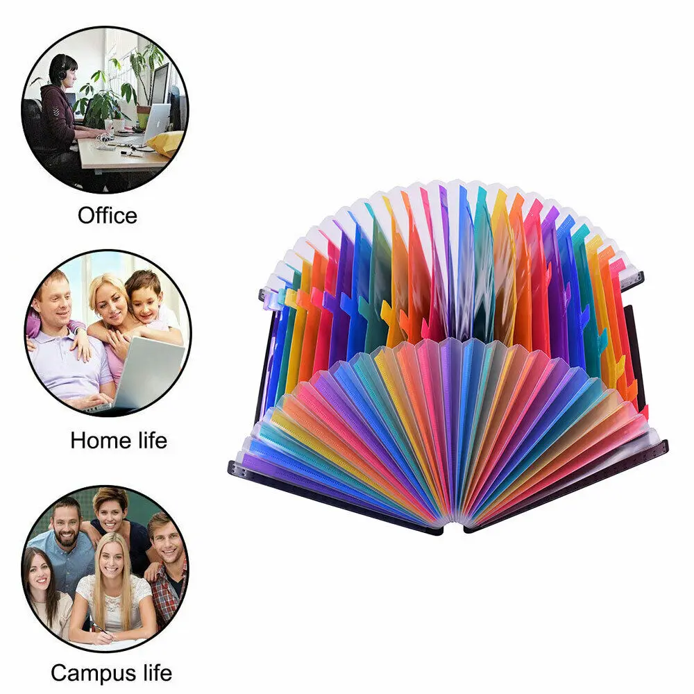 13/24 карманная расширяющаяся папка для документов органайзер формата А4