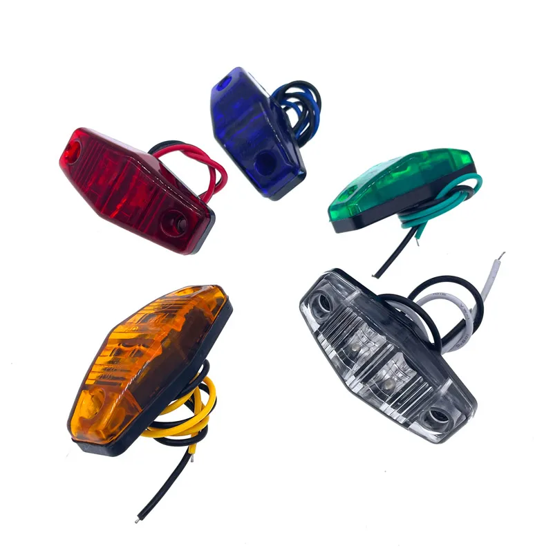 

10 шт., задние Предупреждение онари 10-30 в, 5 цветов