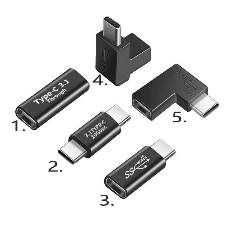 Правый угол USB 3 1 Type C для подключения к женскому конвертер адаптер смартфона