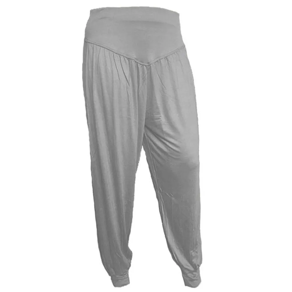 

Women Loose Casual Solid Long Pants Wide Leg Trousers Yoga Harem Baggy Leggings Comfy Fitness Jogging Bloomers Plus Size