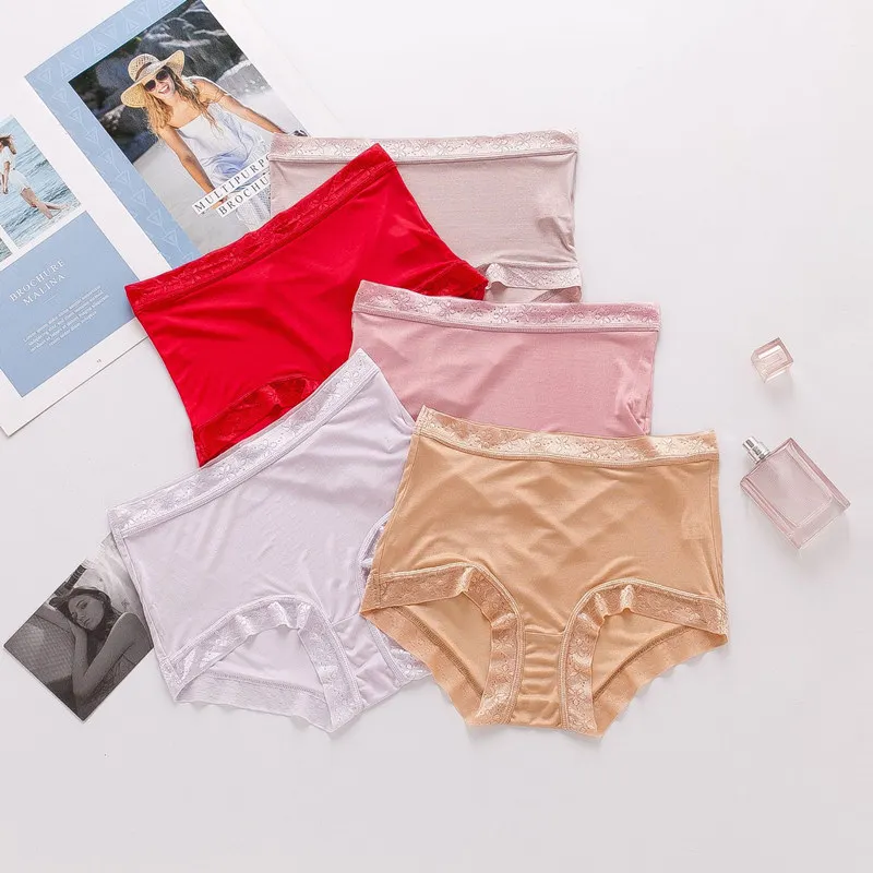 Трусики женские из натурального шелка тутового шелкопряда со средней посадкой 11