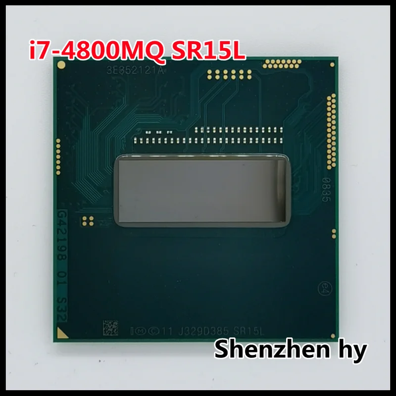 

i7-4800MQ i7 4800MQ SR15L 2.7 GHz Quad-Core Eight-Thread CPU Processor 6M 47W Socket G3 / rPGA946B