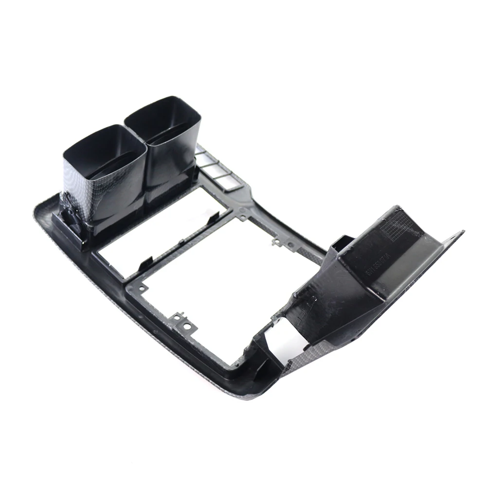 Углеродное волокно ABS внутренняя центральная консоль автомобиля вентиляционная