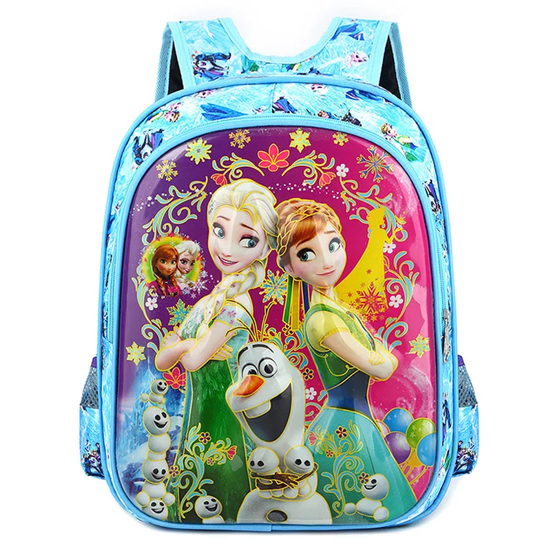 

Disney frozen elsa anna sofia Spider-Man Cartoon bag for School children kindergarten backpack boy girls Travel storage book bag