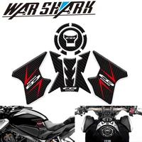 new motorcycle accessories 3d fiber sticker sets tank decal protector pad set for honda cb650r cb 650r 2019