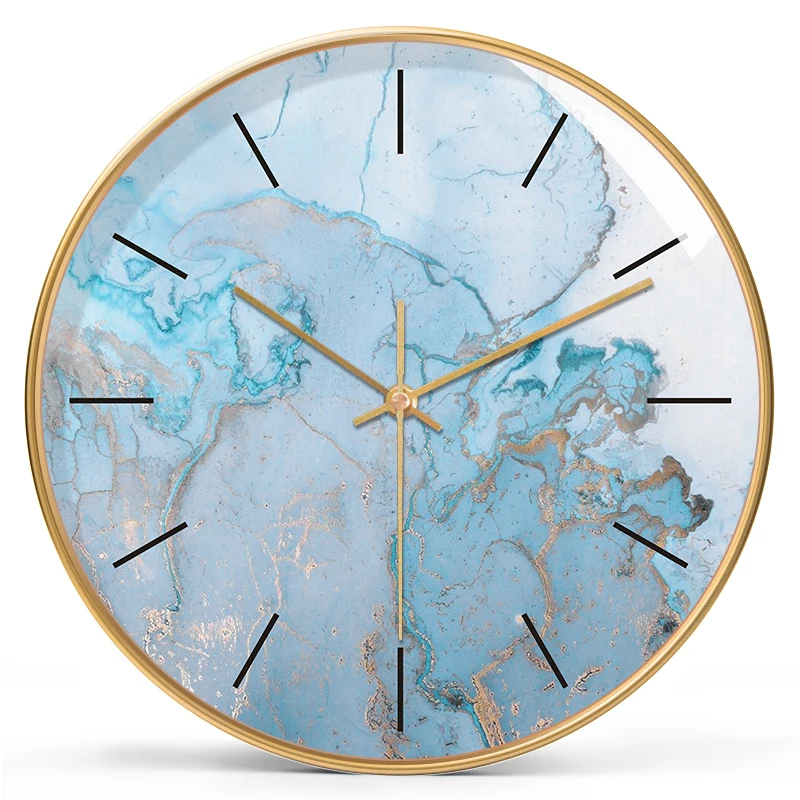 

Modern Fashion Wall Clock Silent Classic Nordic Round Simple Wall Clock European Design Reloj De Pared Room Decoration BD50WC