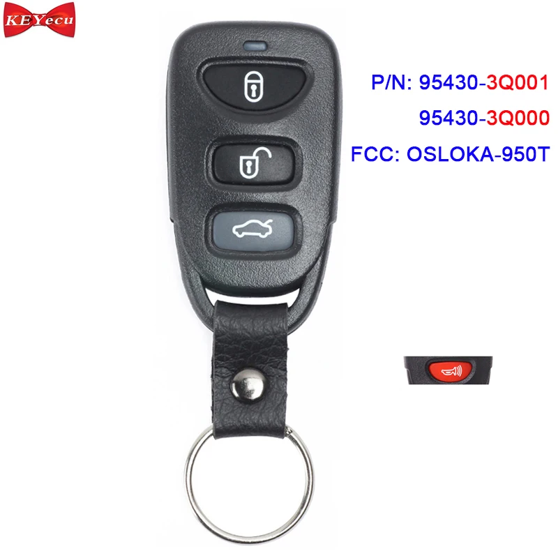 Брелок дистанционного управления для автомобиля Hyundai Sonata 2011 2012 2013 2014 2015 модель 95430
