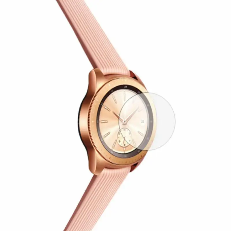 

1 Set For Samsung Galaxy Watch 42mm 0.26mm Tempered Glass Scratch Proof Screen Protector Anti-Fingerprint Film Cover