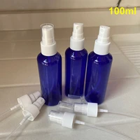 500 x 3 4oz100ml cobalt blue plastic spray bottle with fine mist sprayers atomizer for diy home cleaning beauty care
